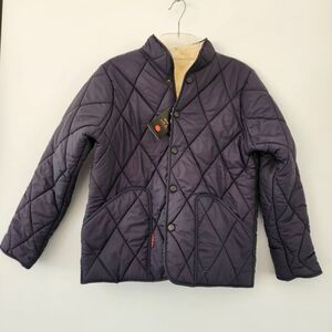 NWOT Kids Quilted Jacket - Navy Blue
